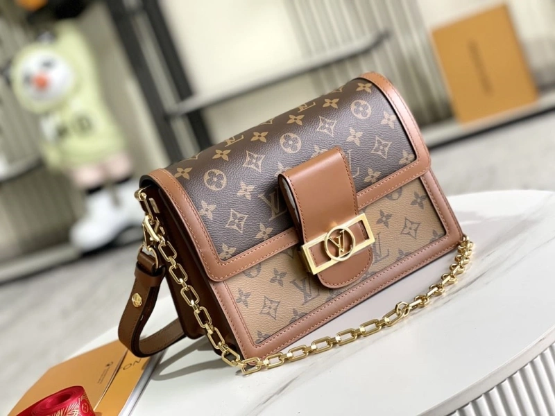 LV Satchel bags 4194A-0358