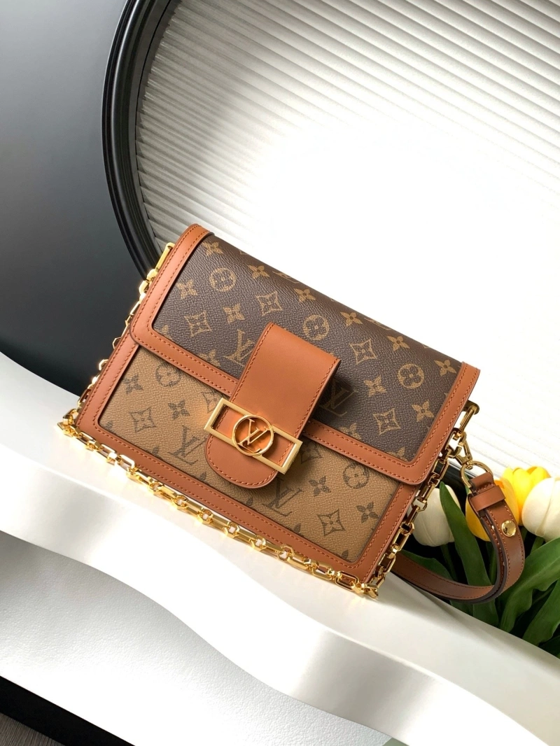 LV Satchel bags 4194A-1222