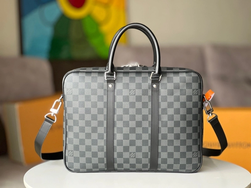 LV Mens Briefcases 4233H-0737