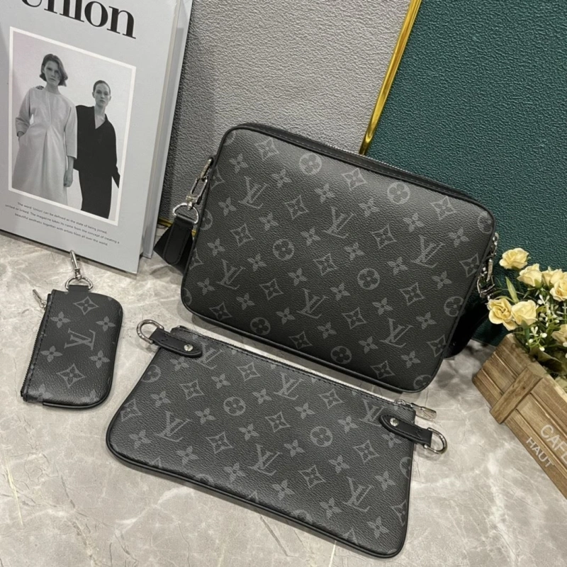 LV Satchel bags 4233H-1857