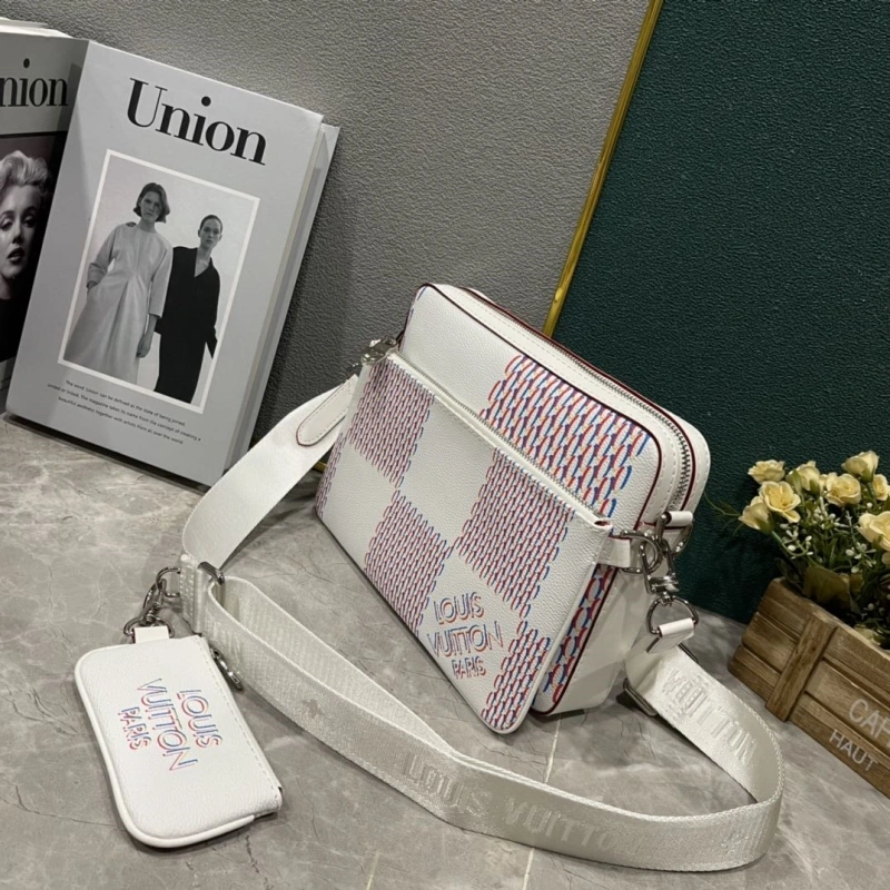 LV Satchel bags 4233H-1866