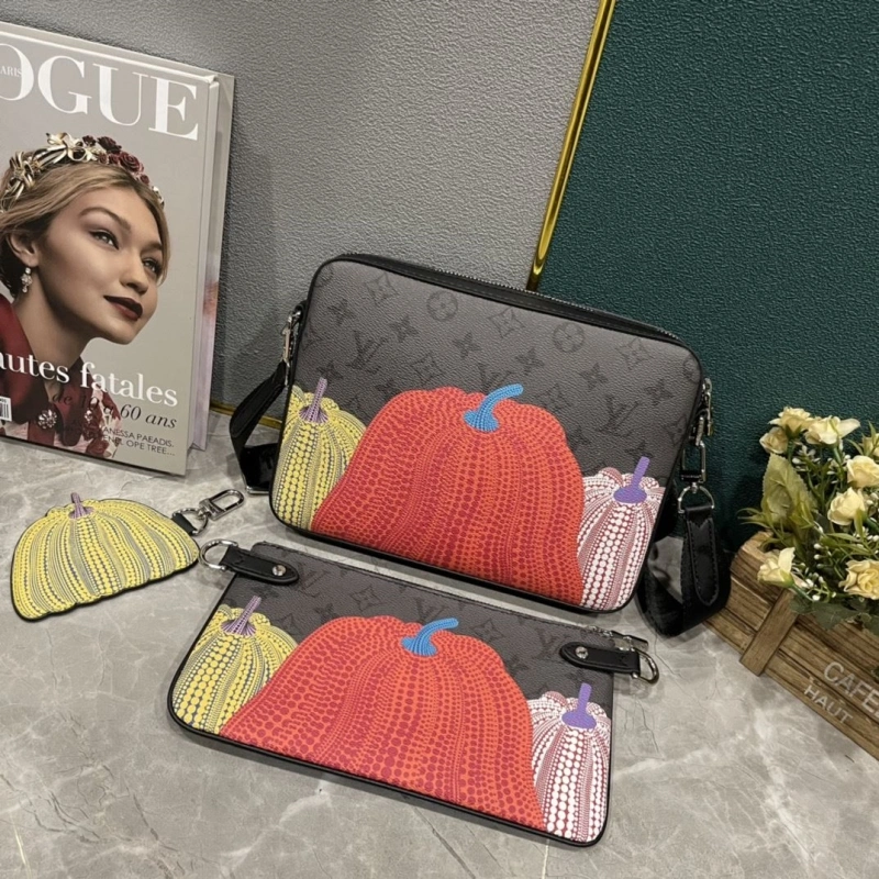 LV Satchel bags 4233H-1871
