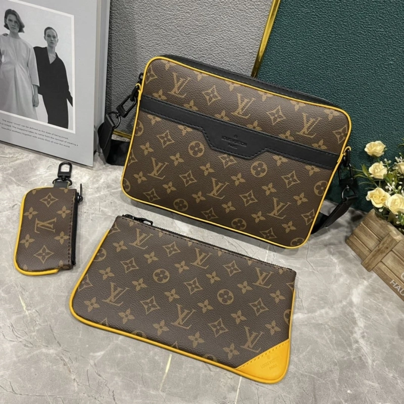 LV Satchel bags 4233H-1877