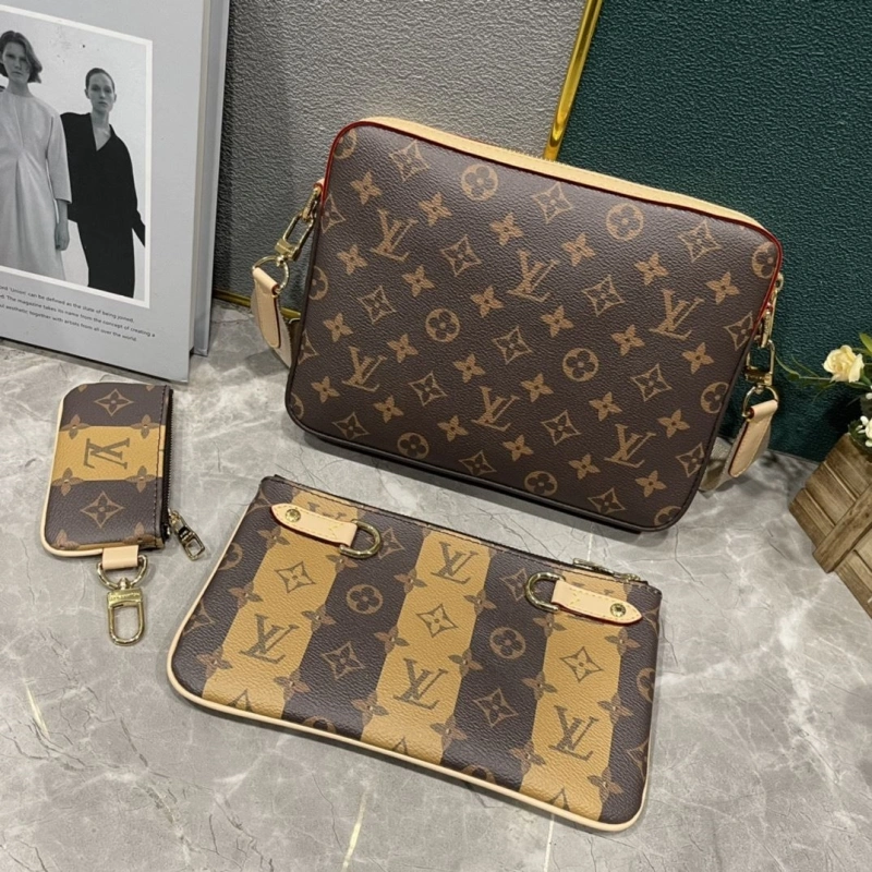 LV Satchel bags 4233H-1884